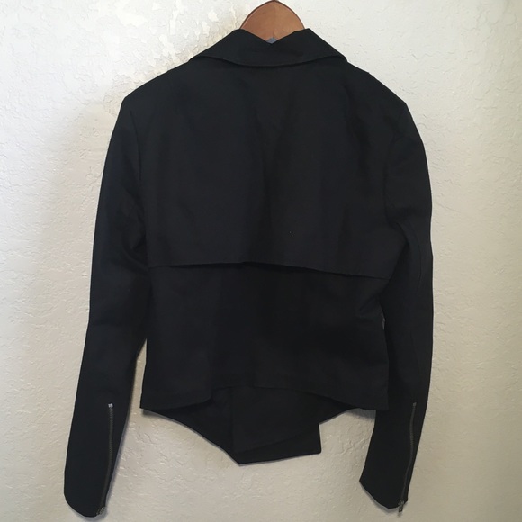 Helmut Lang Motorcycle Jacket Black Cotton - Picture 4 of 5